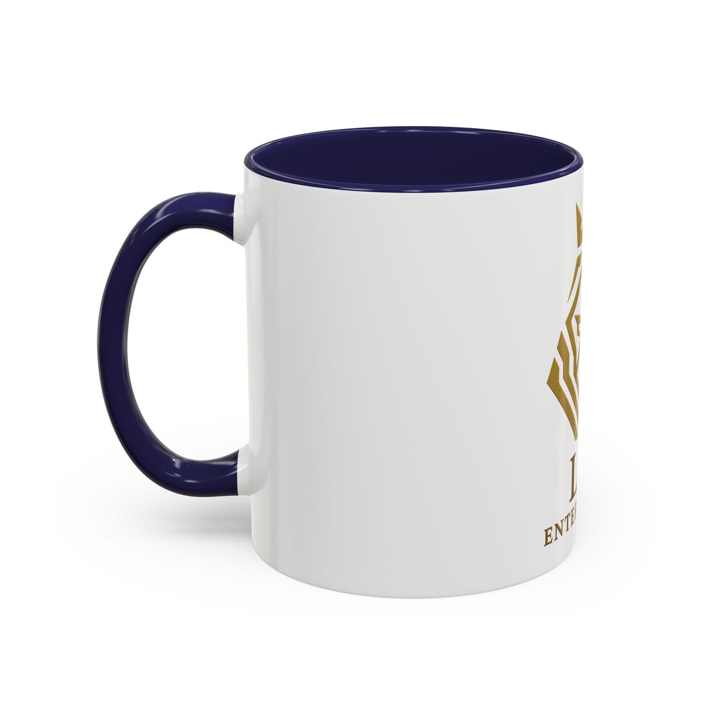 Gold Lion Accent Coffee Mug - Perfect Gift for Leo Lovers, Unique Home Decor, Personalized Beverage Cup, Zodiac Collection