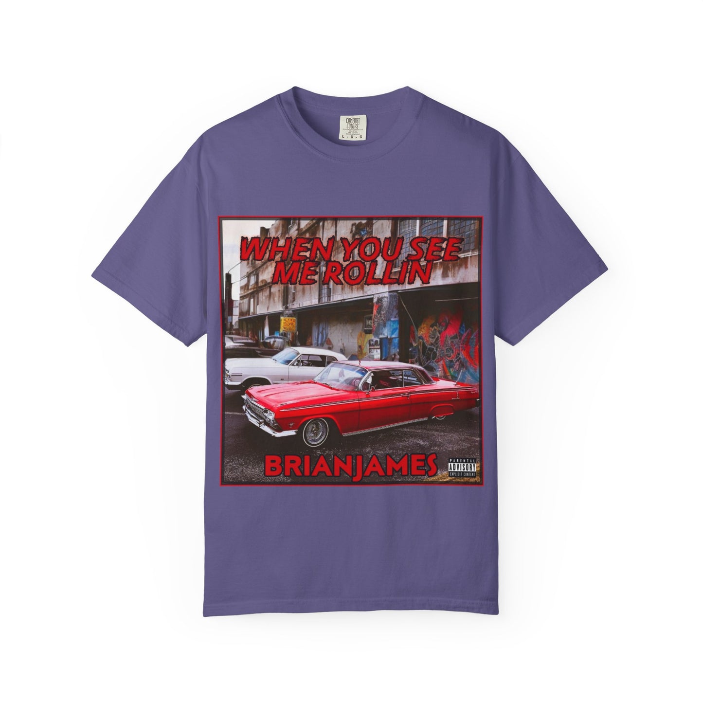 Retro Vibe Unisex T-Shirt - When You See Me Rollin, Streetwear, Gift for Him, Music Lover Tee, Casual Graphic Shirt
