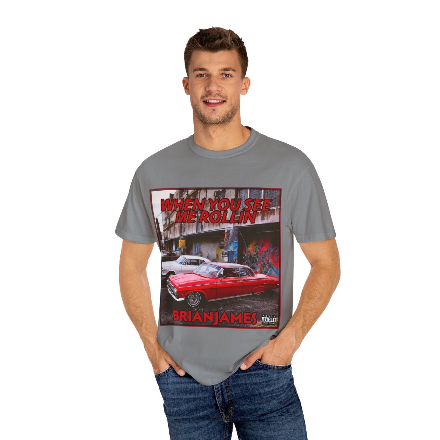 Retro Vibe Unisex T-Shirt - When You See Me Rollin, Streetwear, Gift for Him, Music Lover Tee, Casual Graphic Shirt