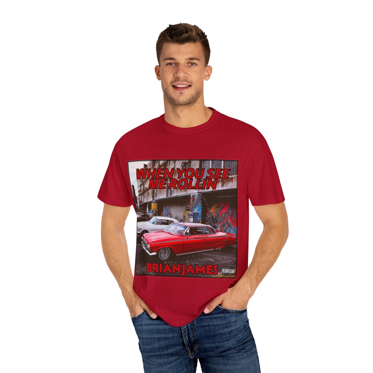 Retro Vibe Unisex T-Shirt - When You See Me Rollin, Streetwear, Gift for Him, Music Lover Tee, Casual Graphic Shirt