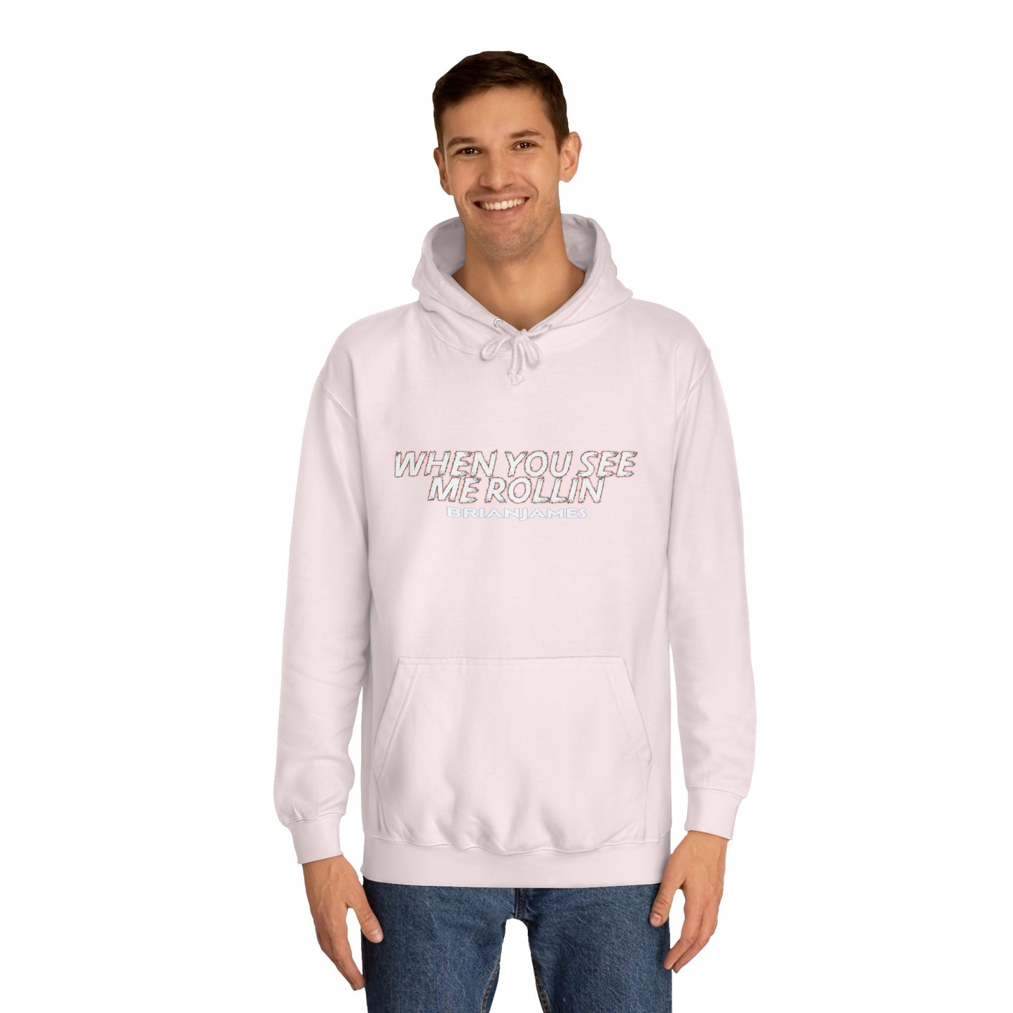 Cool College Hoodie, Streetwear, Unisex Hoodie, Casual Wear, Gift for Students, Trendy Hoodie, Birthday Gift