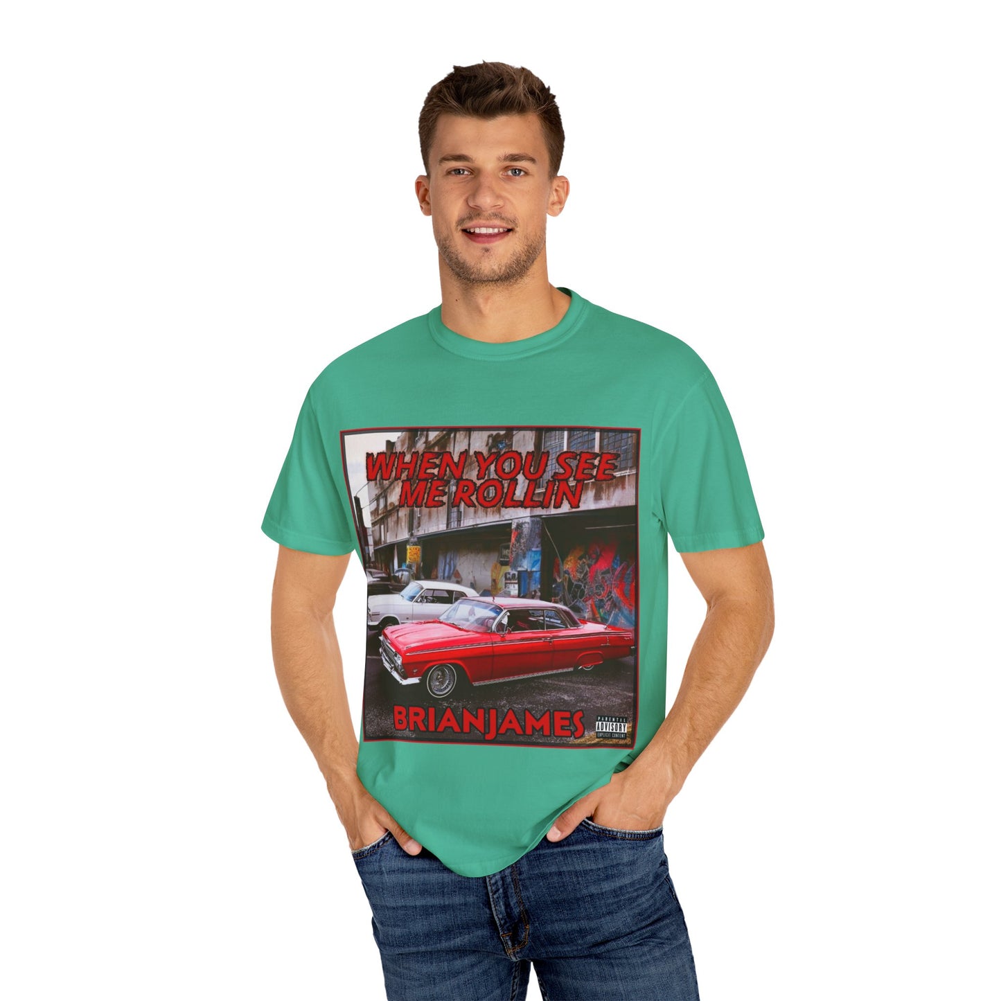 Retro Vibe Unisex T-Shirt - When You See Me Rollin, Streetwear, Gift for Him, Music Lover Tee, Casual Graphic Shirt