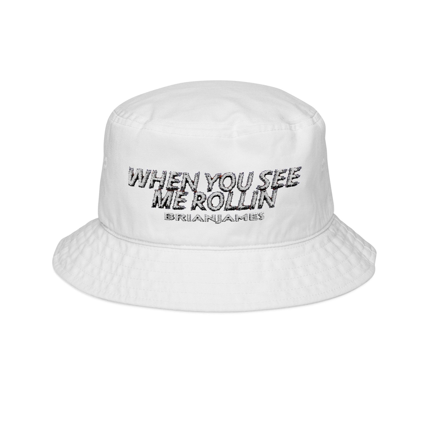 Trendy Embroidered Bucket Hat - Streetwear Accessory, Summer Fashion, Festival Outfit, Gift for Him/Her, Cool Casual Headwear