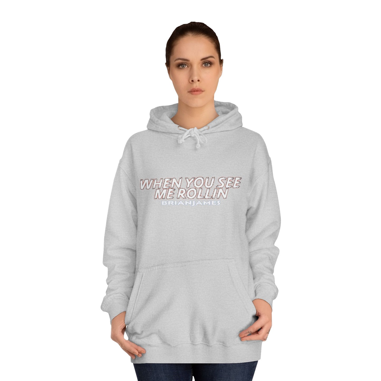 Cool College Hoodie, Streetwear, Unisex Hoodie, Casual Wear, Gift for Students, Trendy Hoodie, Birthday Gift