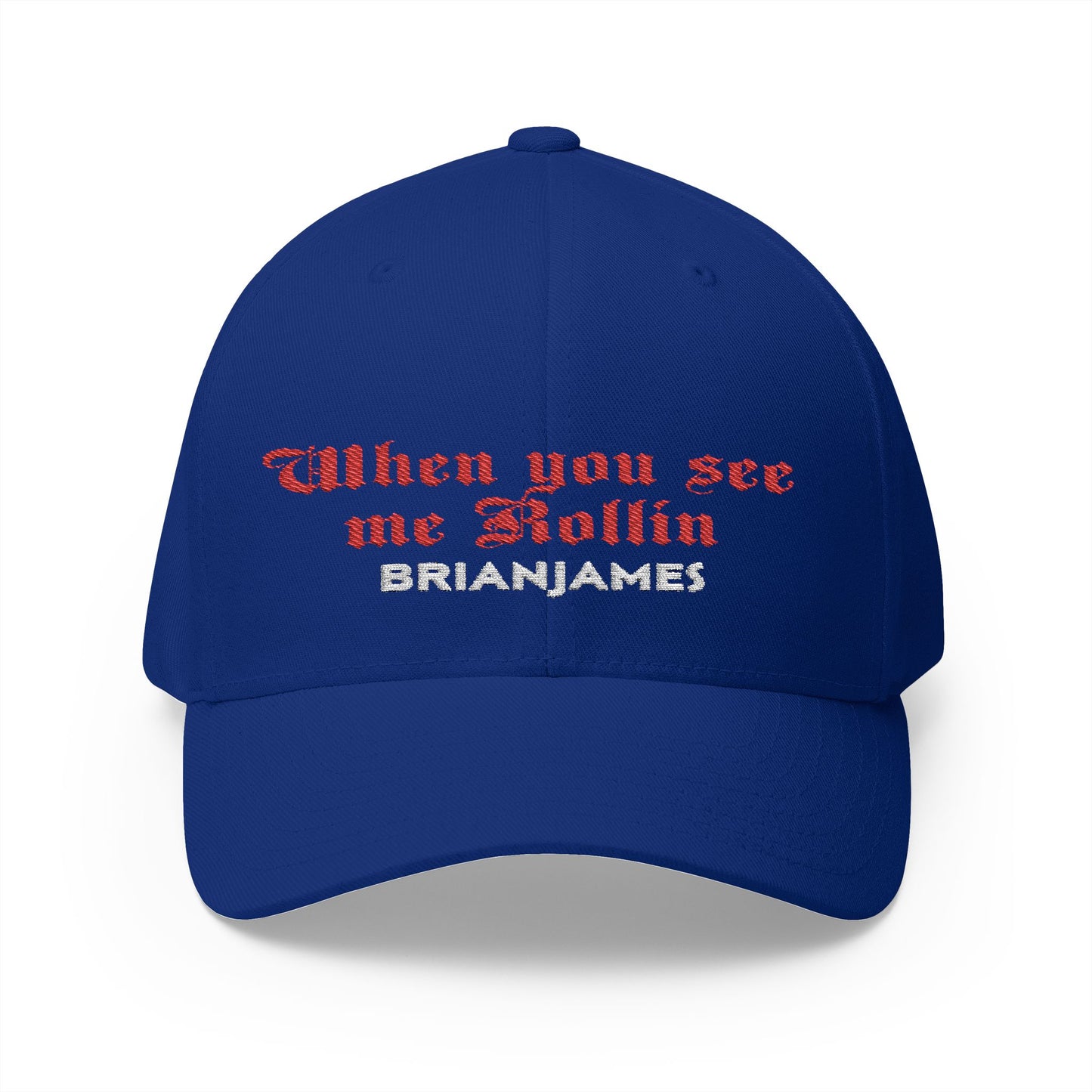 Embroidered Funny Cap - "When You See Me Rollin" - Trendy Fashion Accessory, Gift for Friends, Casual Wear, Summer Style