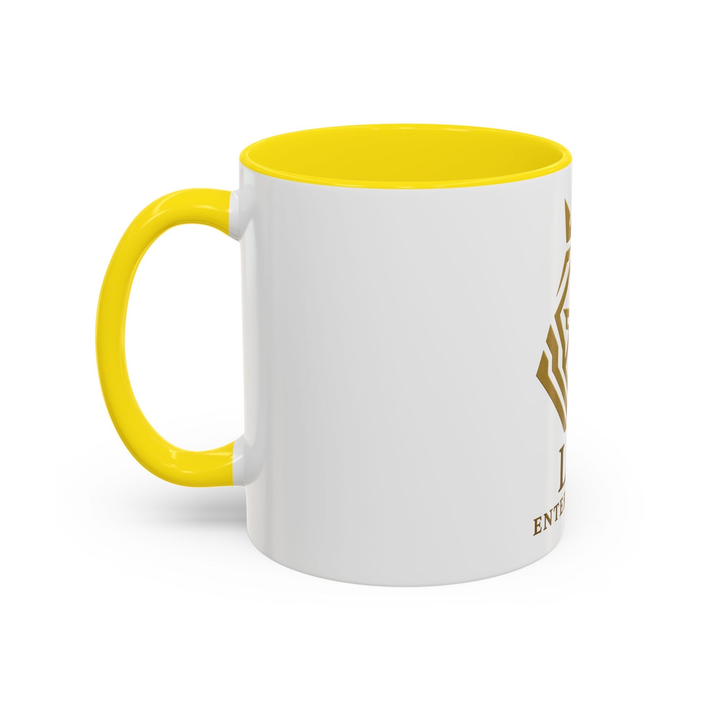 Gold Lion Accent Coffee Mug - Perfect Gift for Leo Lovers, Unique Home Decor, Personalized Beverage Cup, Zodiac Collection