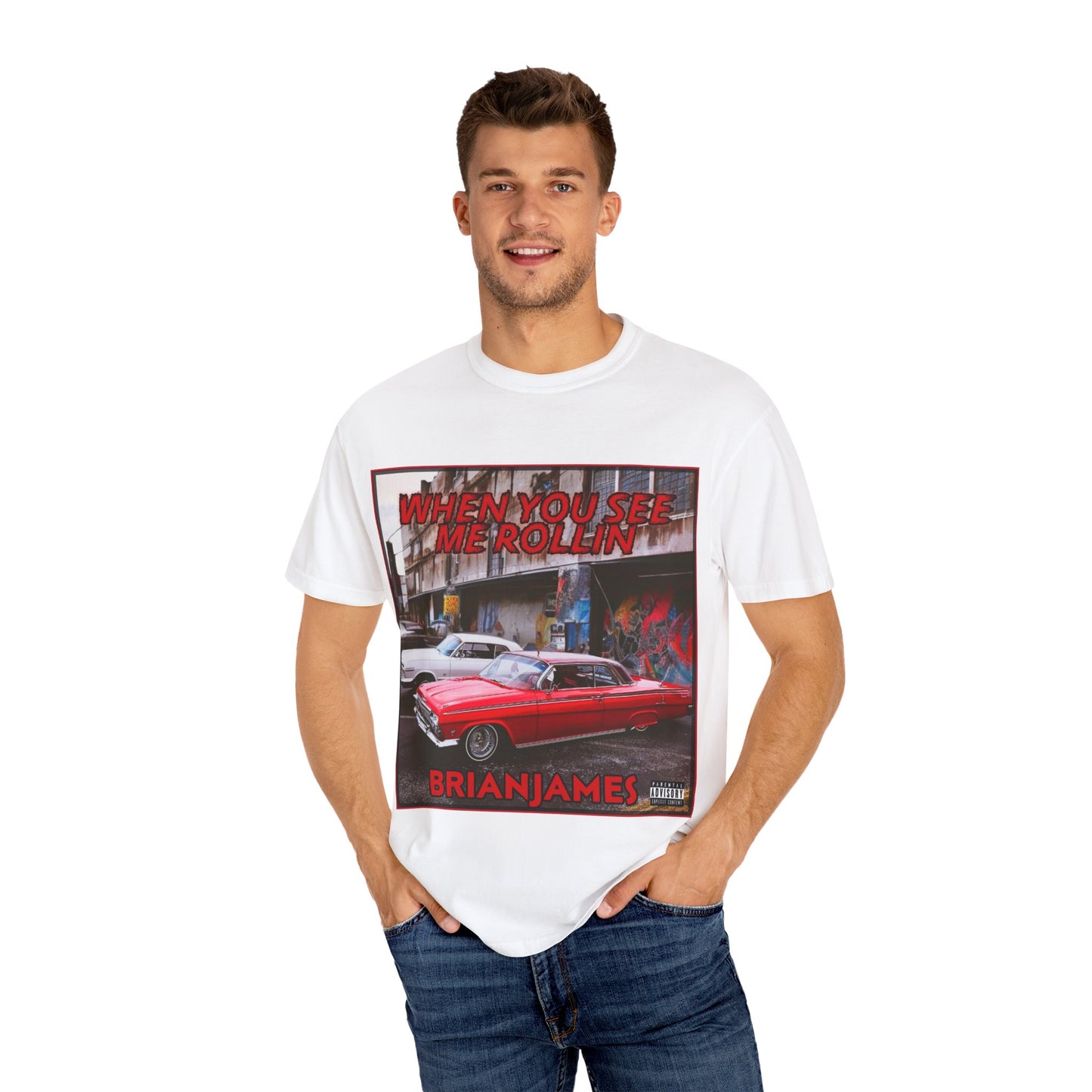 Retro Vibe Unisex T-Shirt - When You See Me Rollin, Streetwear, Gift for Him, Music Lover Tee, Casual Graphic Shirt