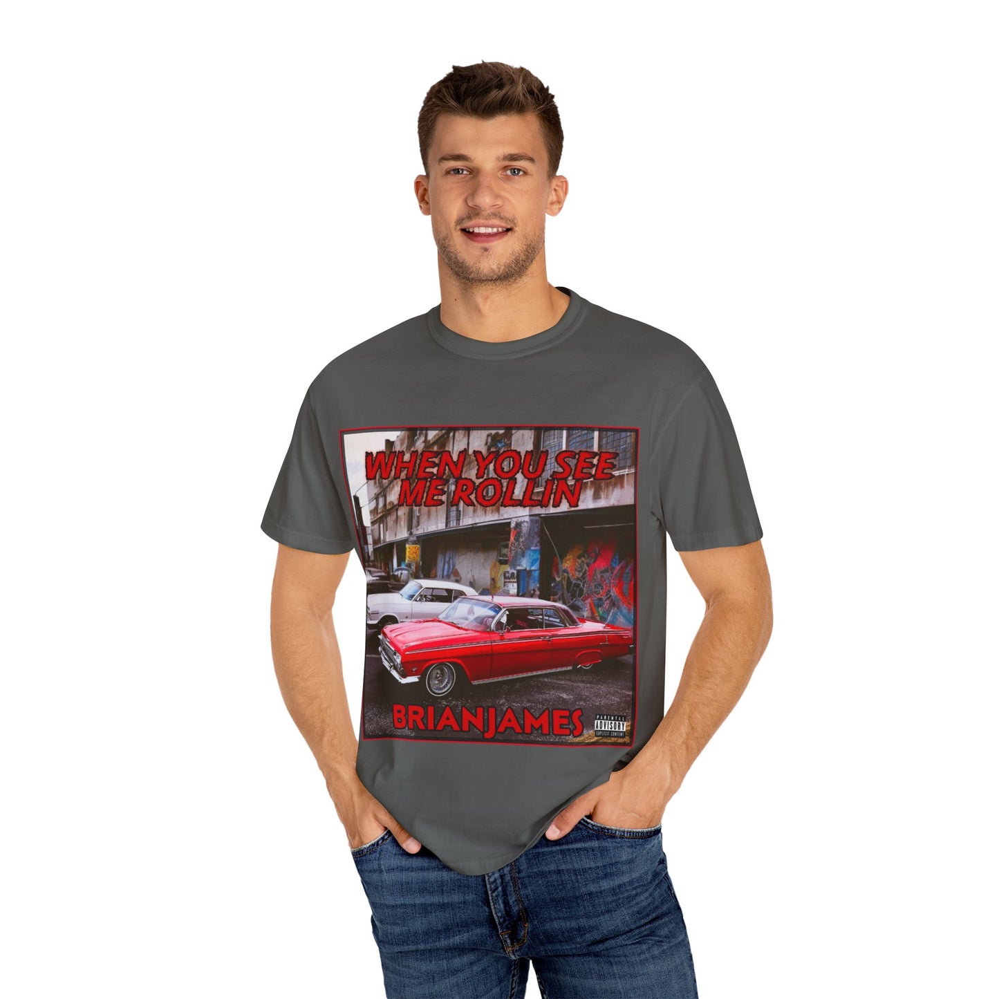 Retro Vibe Unisex T-Shirt - When You See Me Rollin, Streetwear, Gift for Him, Music Lover Tee, Casual Graphic Shirt