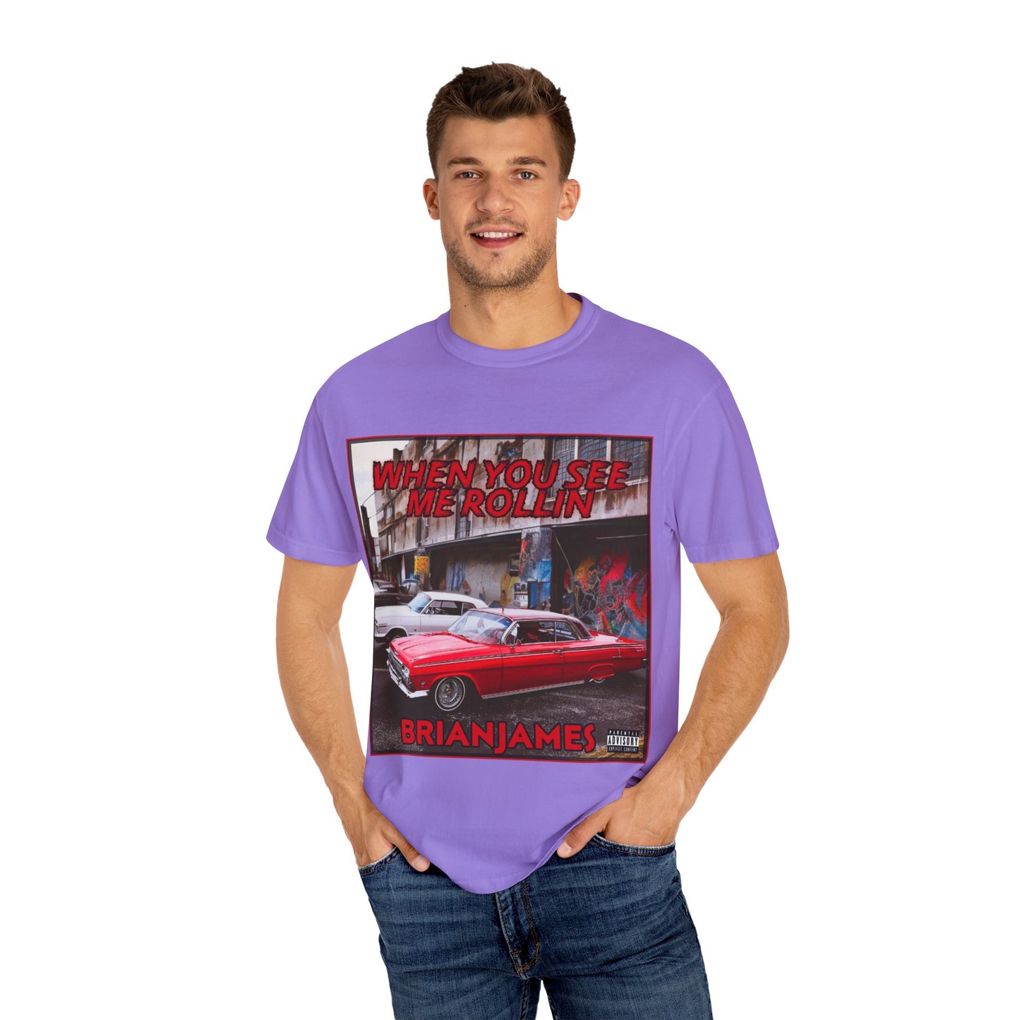 Retro Vibe Unisex T-Shirt - When You See Me Rollin, Streetwear, Gift for Him, Music Lover Tee, Casual Graphic Shirt