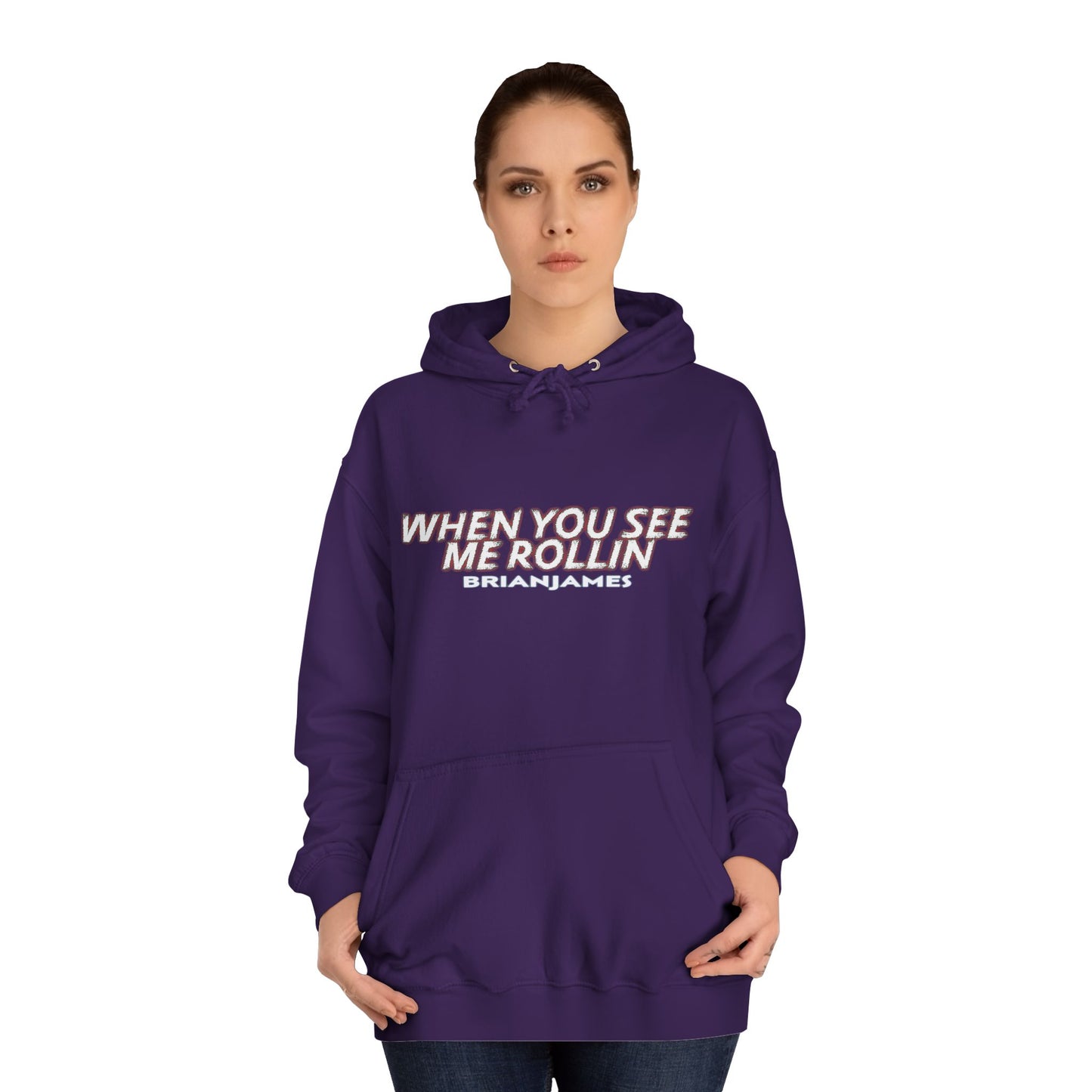 Cool College Hoodie, Streetwear, Unisex Hoodie, Casual Wear, Gift for Students, Trendy Hoodie, Birthday Gift