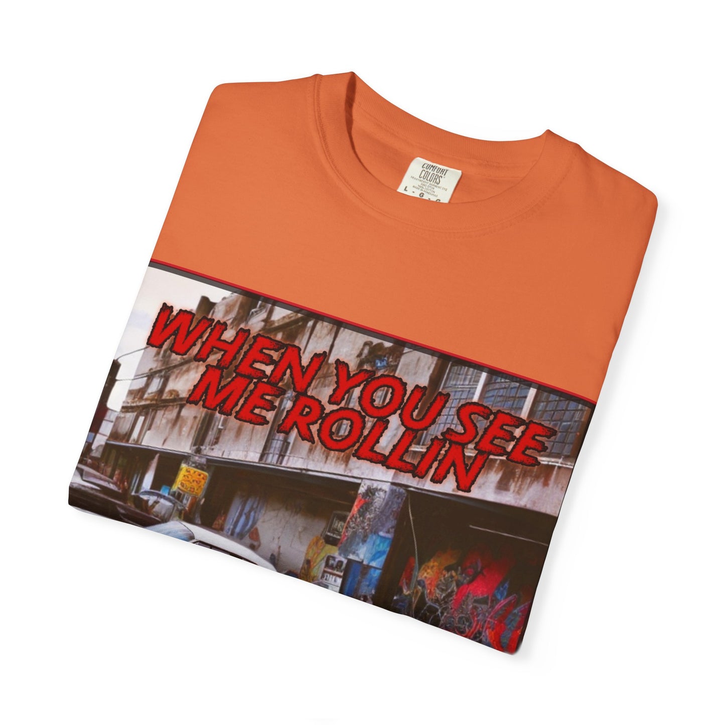 Retro Vibe Unisex T-Shirt - When You See Me Rollin, Streetwear, Gift for Him, Music Lover Tee, Casual Graphic Shirt