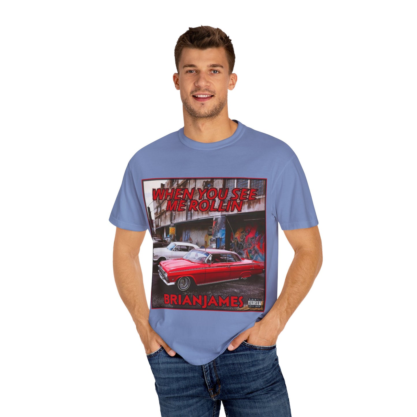 Retro Vibe Unisex T-Shirt - When You See Me Rollin, Streetwear, Gift for Him, Music Lover Tee, Casual Graphic Shirt