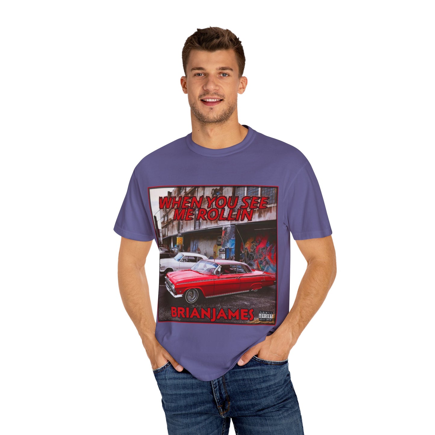 Retro Vibe Unisex T-Shirt - When You See Me Rollin, Streetwear, Gift for Him, Music Lover Tee, Casual Graphic Shirt