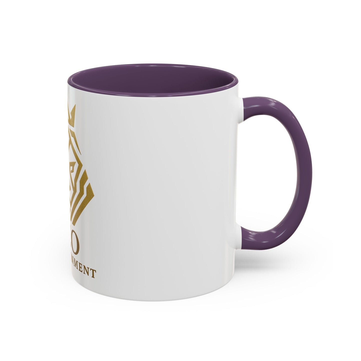 Gold Lion Accent Coffee Mug - Perfect Gift for Leo Lovers, Unique Home Decor, Personalized Beverage Cup, Zodiac Collection