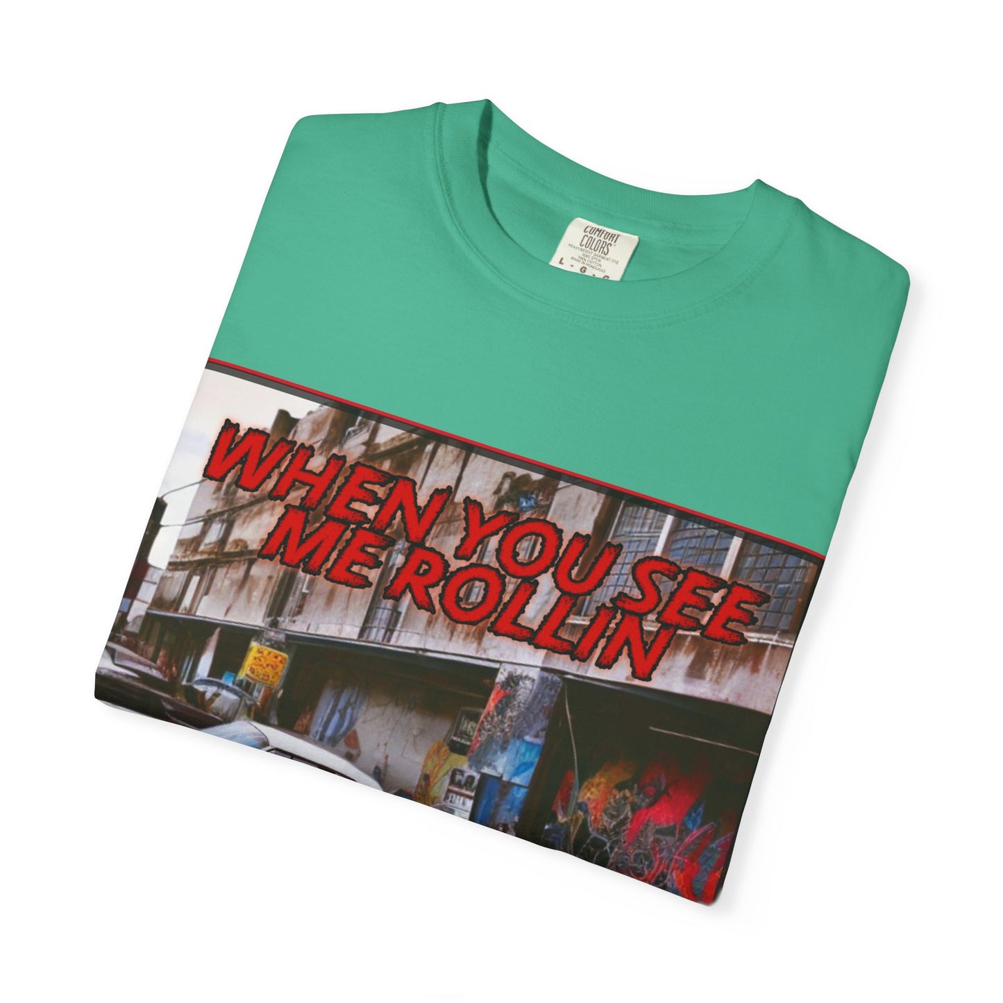 Retro Vibe Unisex T-Shirt - When You See Me Rollin, Streetwear, Gift for Him, Music Lover Tee, Casual Graphic Shirt