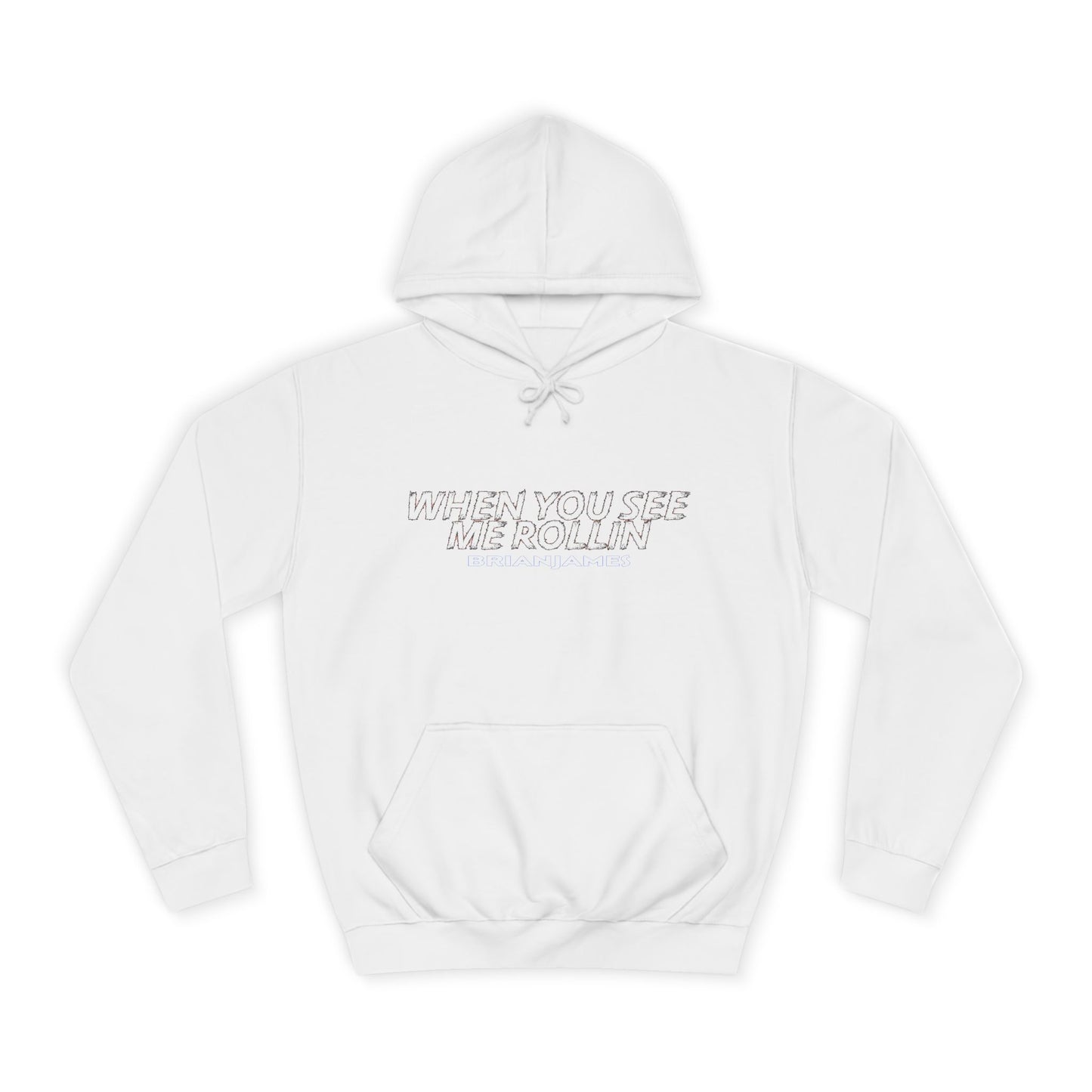 Cool College Hoodie, Streetwear, Unisex Hoodie, Casual Wear, Gift for Students, Trendy Hoodie, Birthday Gift