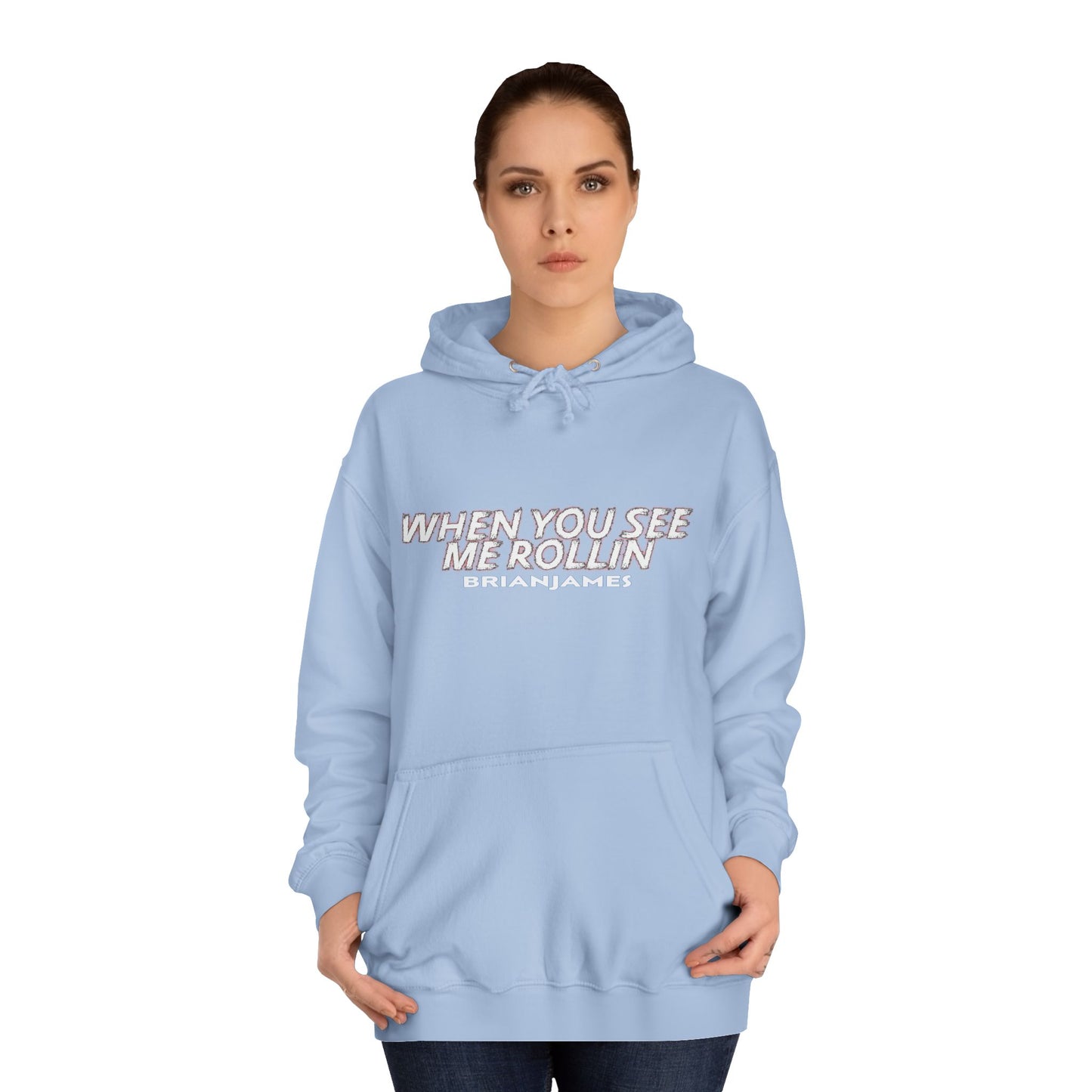 Cool College Hoodie, Streetwear, Unisex Hoodie, Casual Wear, Gift for Students, Trendy Hoodie, Birthday Gift