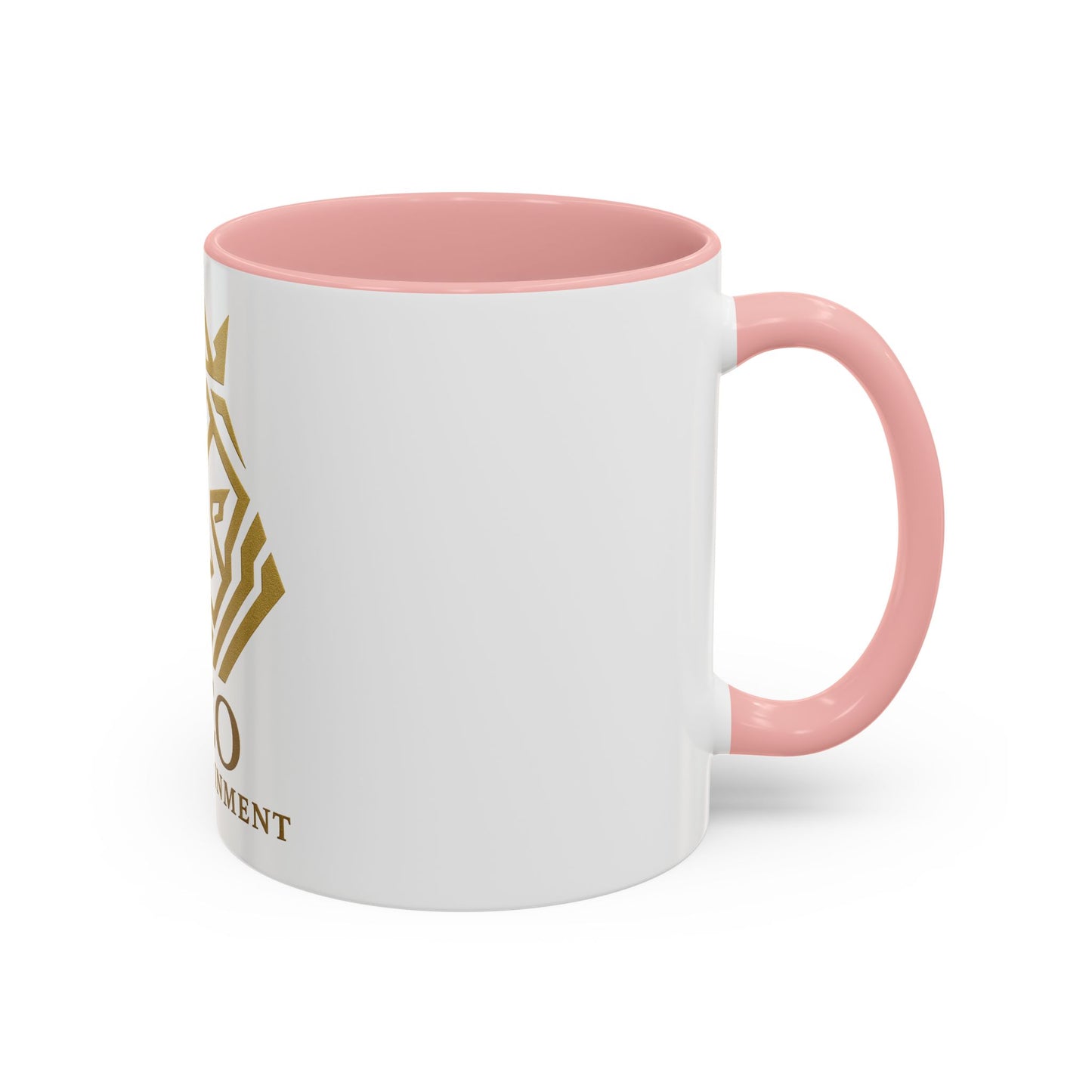 Gold Lion Accent Coffee Mug - Perfect Gift for Leo Lovers, Unique Home Decor, Personalized Beverage Cup, Zodiac Collection