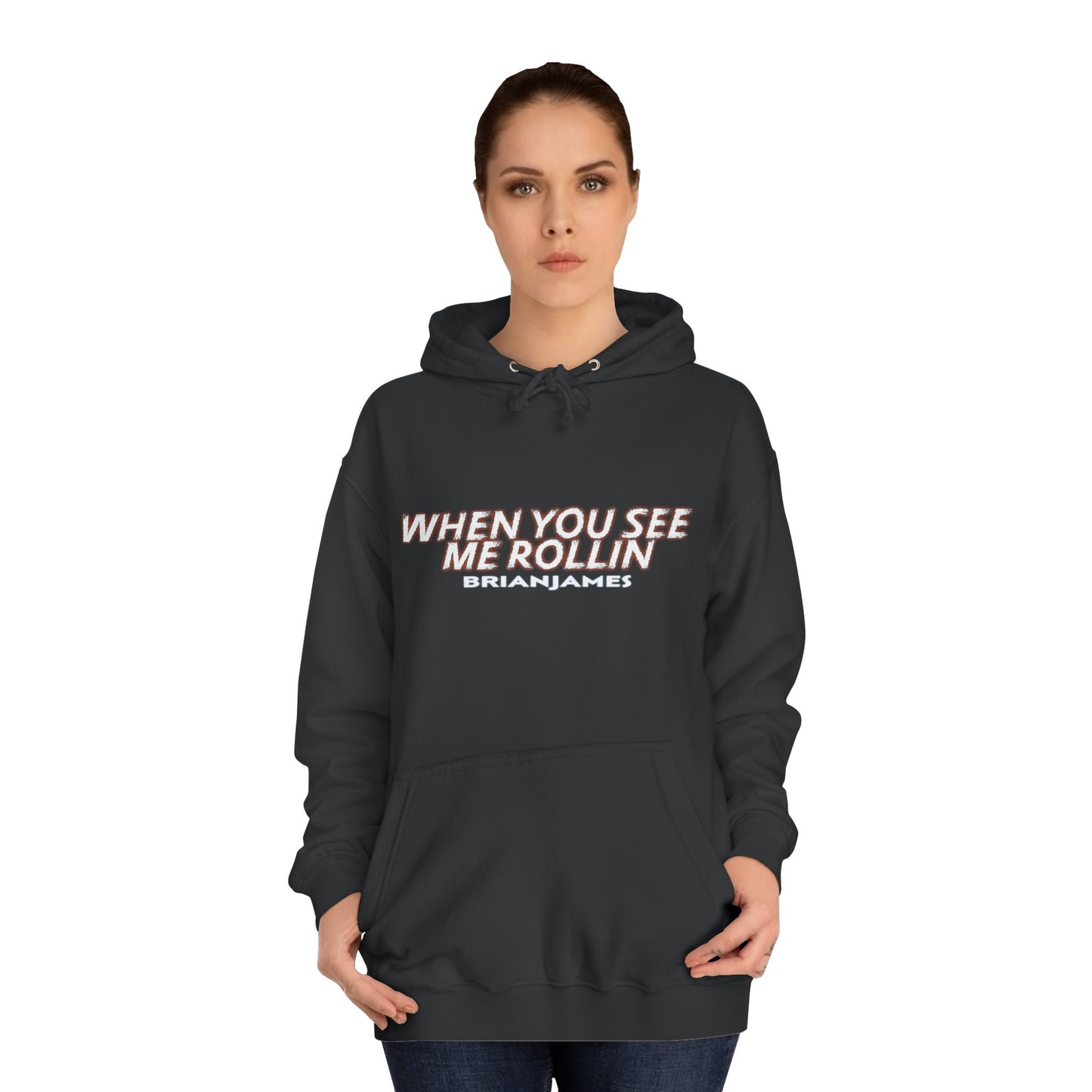 Cool College Hoodie, Streetwear, Unisex Hoodie, Casual Wear, Gift for Students, Trendy Hoodie, Birthday Gift