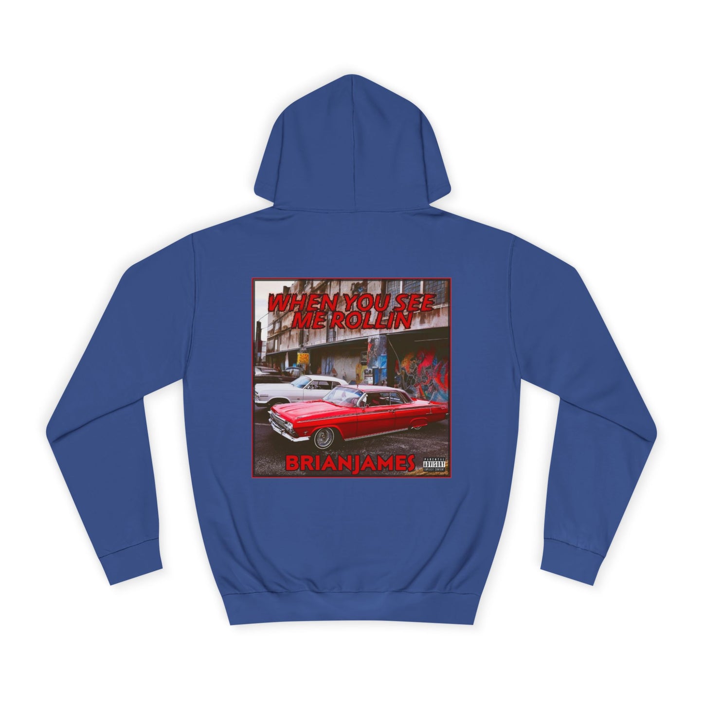 Cool College Hoodie, Streetwear, Unisex Hoodie, Casual Wear, Gift for Students, Trendy Hoodie, Birthday Gift