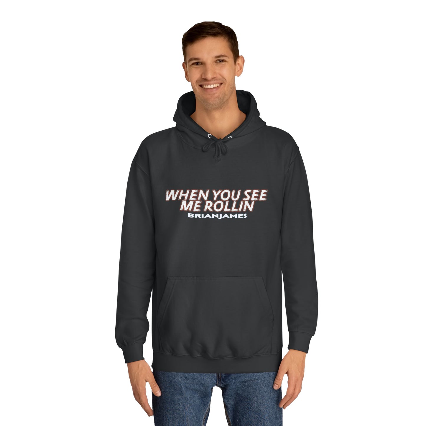 Cool College Hoodie, Streetwear, Unisex Hoodie, Casual Wear, Gift for Students, Trendy Hoodie, Birthday Gift