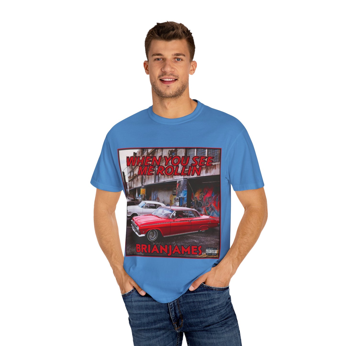 Retro Vibe Unisex T-Shirt - When You See Me Rollin, Streetwear, Gift for Him, Music Lover Tee, Casual Graphic Shirt