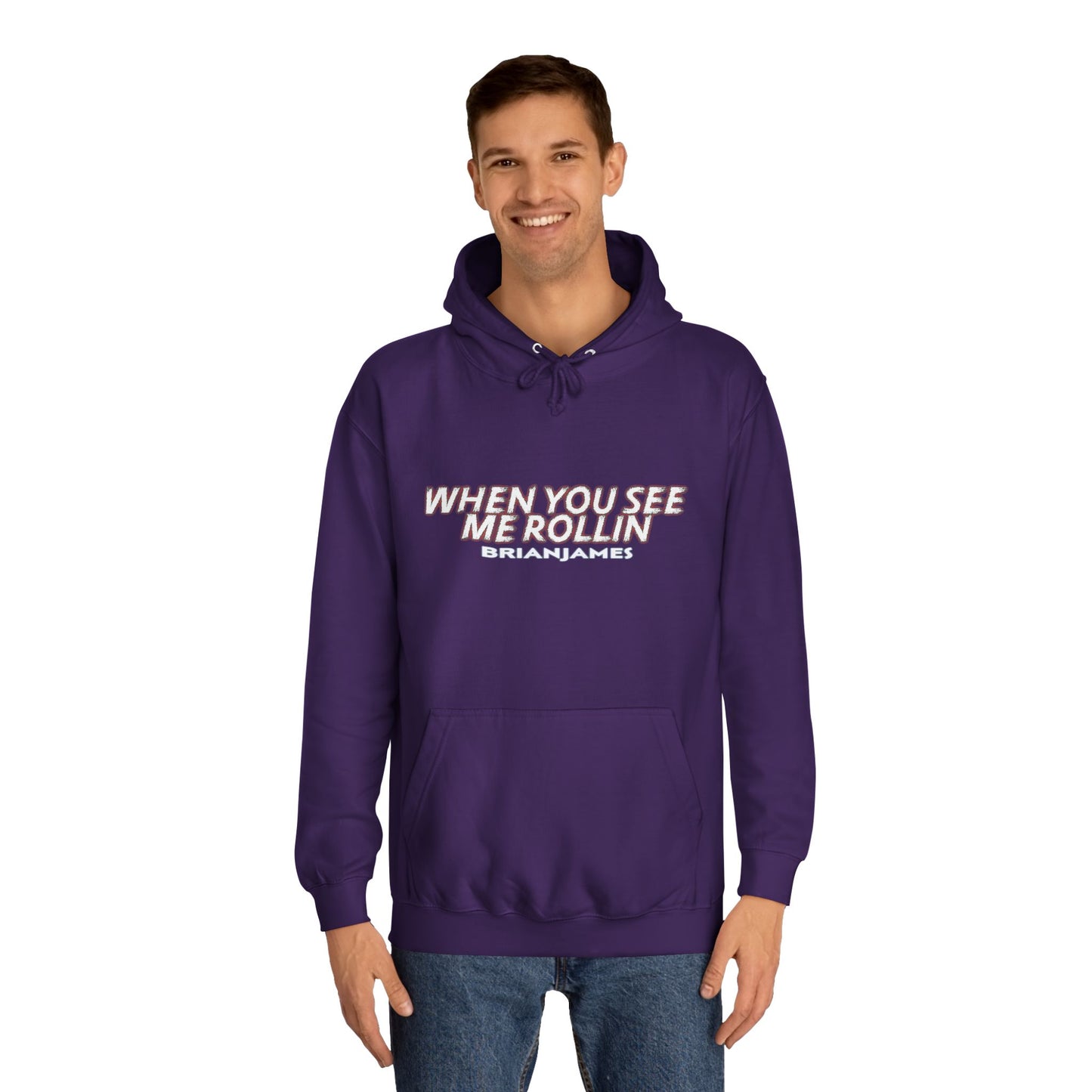 Cool College Hoodie, Streetwear, Unisex Hoodie, Casual Wear, Gift for Students, Trendy Hoodie, Birthday Gift