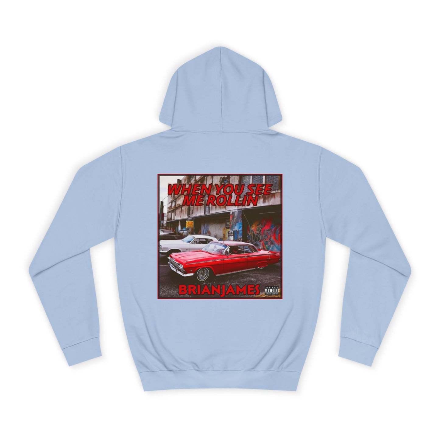Cool College Hoodie, Streetwear, Unisex Hoodie, Casual Wear, Gift for Students, Trendy Hoodie, Birthday Gift