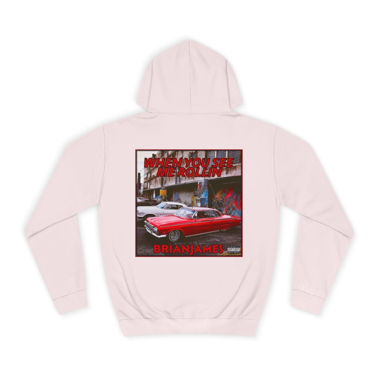 Cool College Hoodie, Streetwear, Unisex Hoodie, Casual Wear, Gift for Students, Trendy Hoodie, Birthday Gift