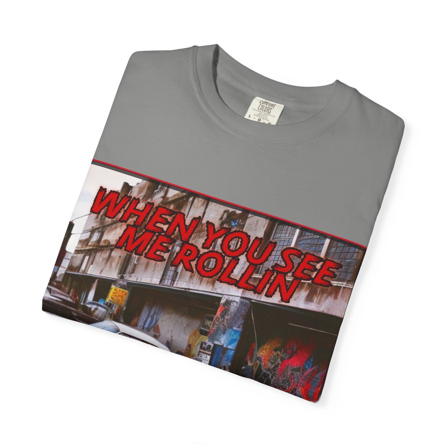 Retro Vibe Unisex T-Shirt - When You See Me Rollin, Streetwear, Gift for Him, Music Lover Tee, Casual Graphic Shirt