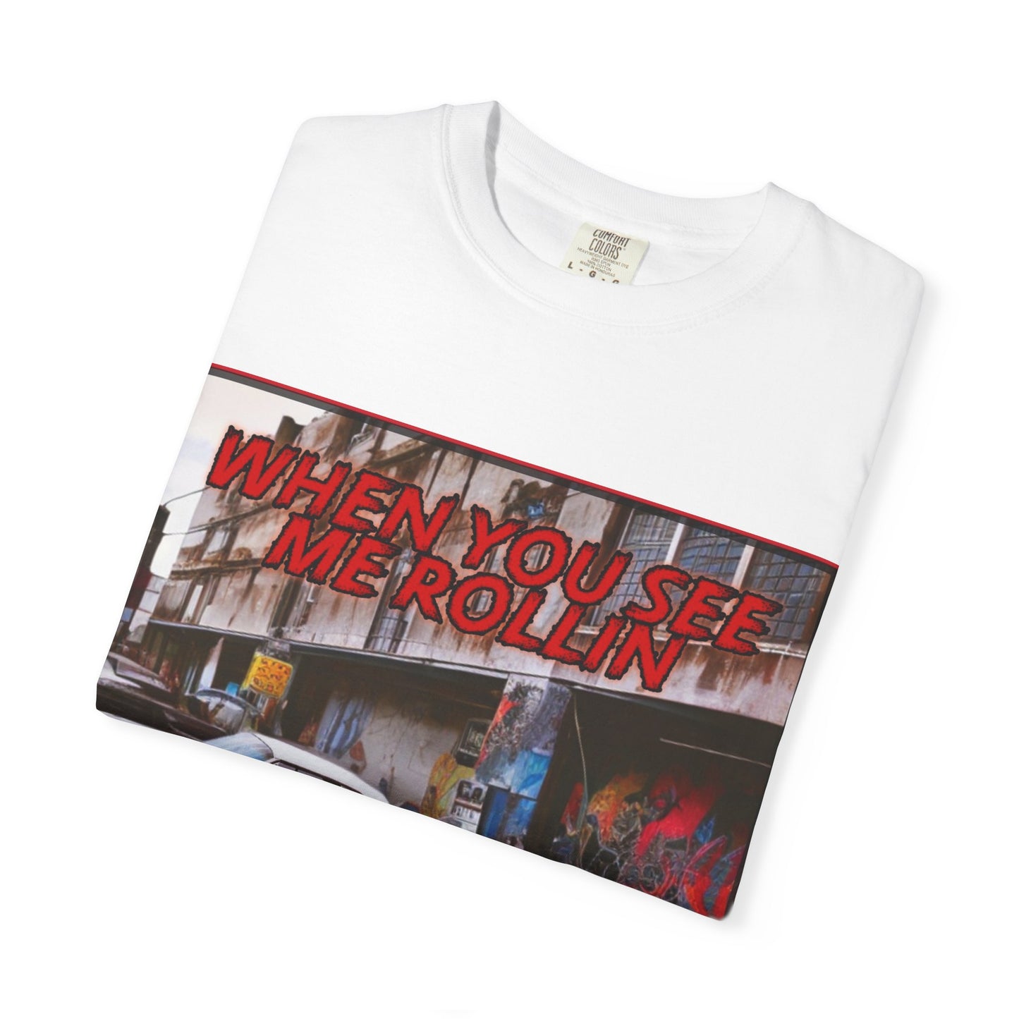Retro Vibe Unisex T-Shirt - When You See Me Rollin, Streetwear, Gift for Him, Music Lover Tee, Casual Graphic Shirt