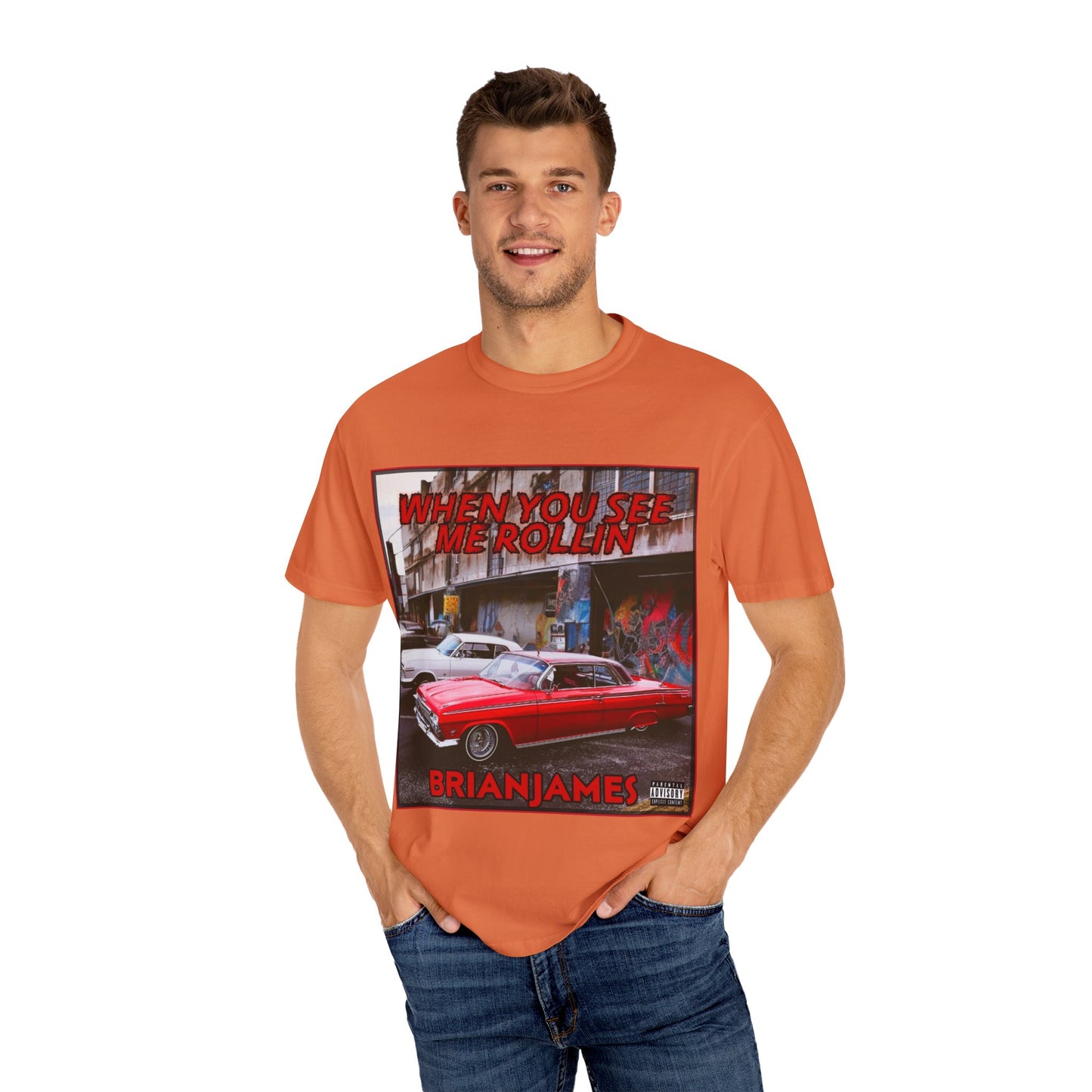 Retro Vibe Unisex T-Shirt - When You See Me Rollin, Streetwear, Gift for Him, Music Lover Tee, Casual Graphic Shirt
