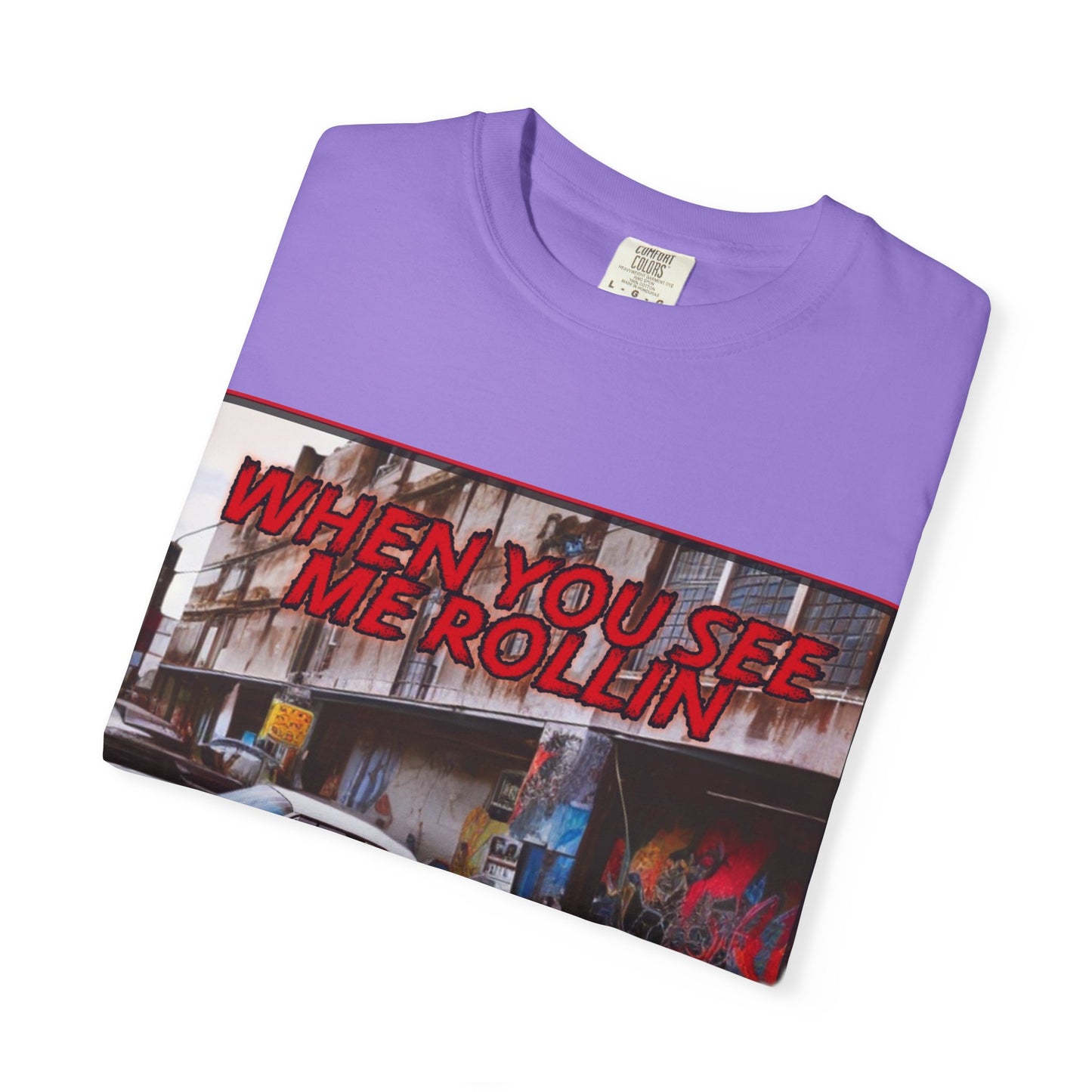 Retro Vibe Unisex T-Shirt - When You See Me Rollin, Streetwear, Gift for Him, Music Lover Tee, Casual Graphic Shirt