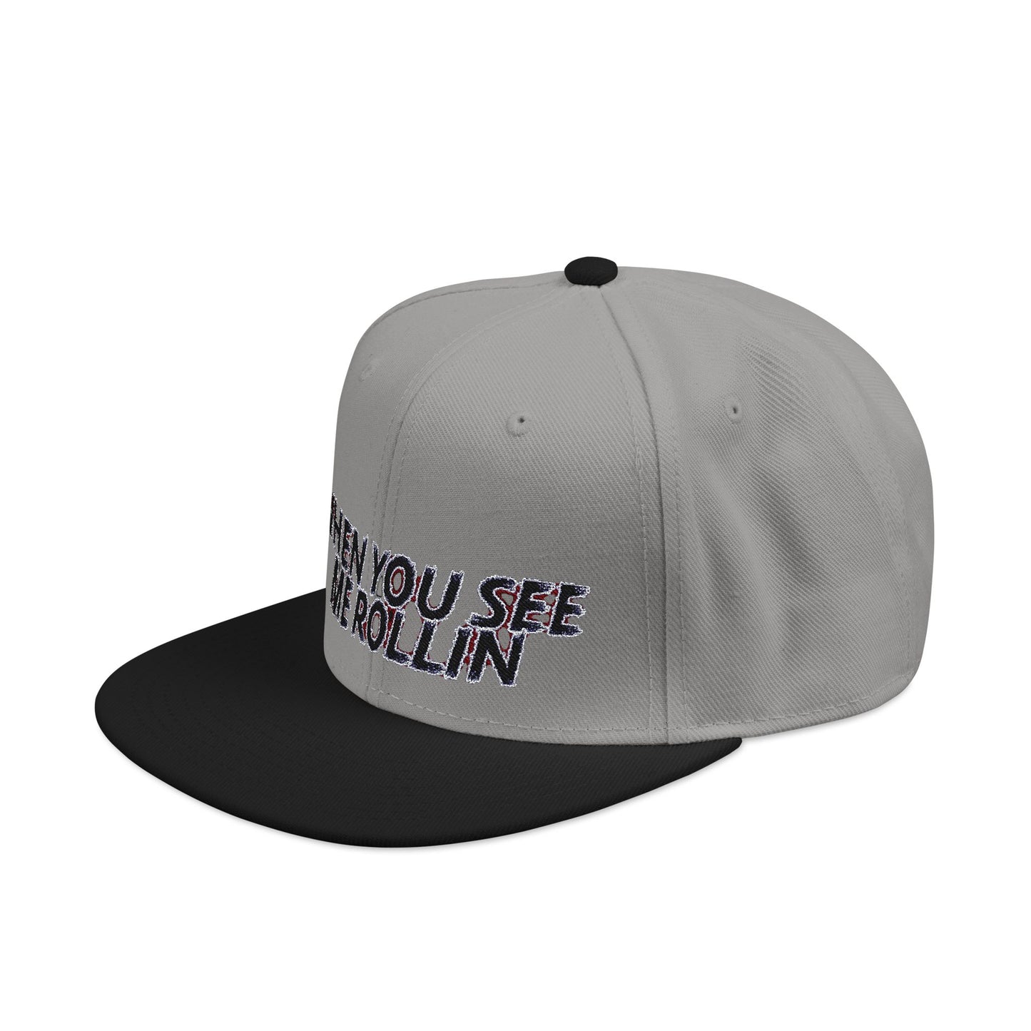 Embroidered Snapback Cap | Trendy Streetwear Hat | Gift for Him, Birthday Accessory, Casual Style, Fun Sayings Cap