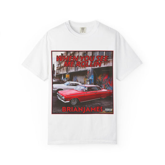 Retro Vibe Unisex T-Shirt - When You See Me Rollin, Streetwear, Gift for Him, Music Lover Tee, Casual Graphic Shirt