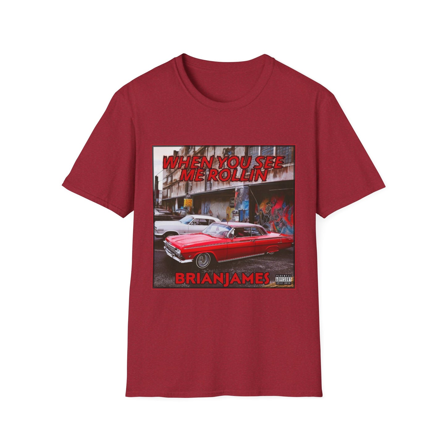 Cool Graphic T-Shirt: Perfect for Car Enthusiasts, Urban Fashion, Casual Wear, Music Lovers, Street Style, Gifts for Him/Her