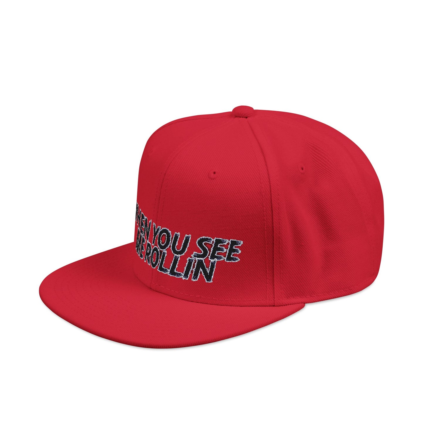 Embroidered Snapback Cap | Trendy Streetwear Hat | Gift for Him, Birthday Accessory, Casual Style, Fun Sayings Cap
