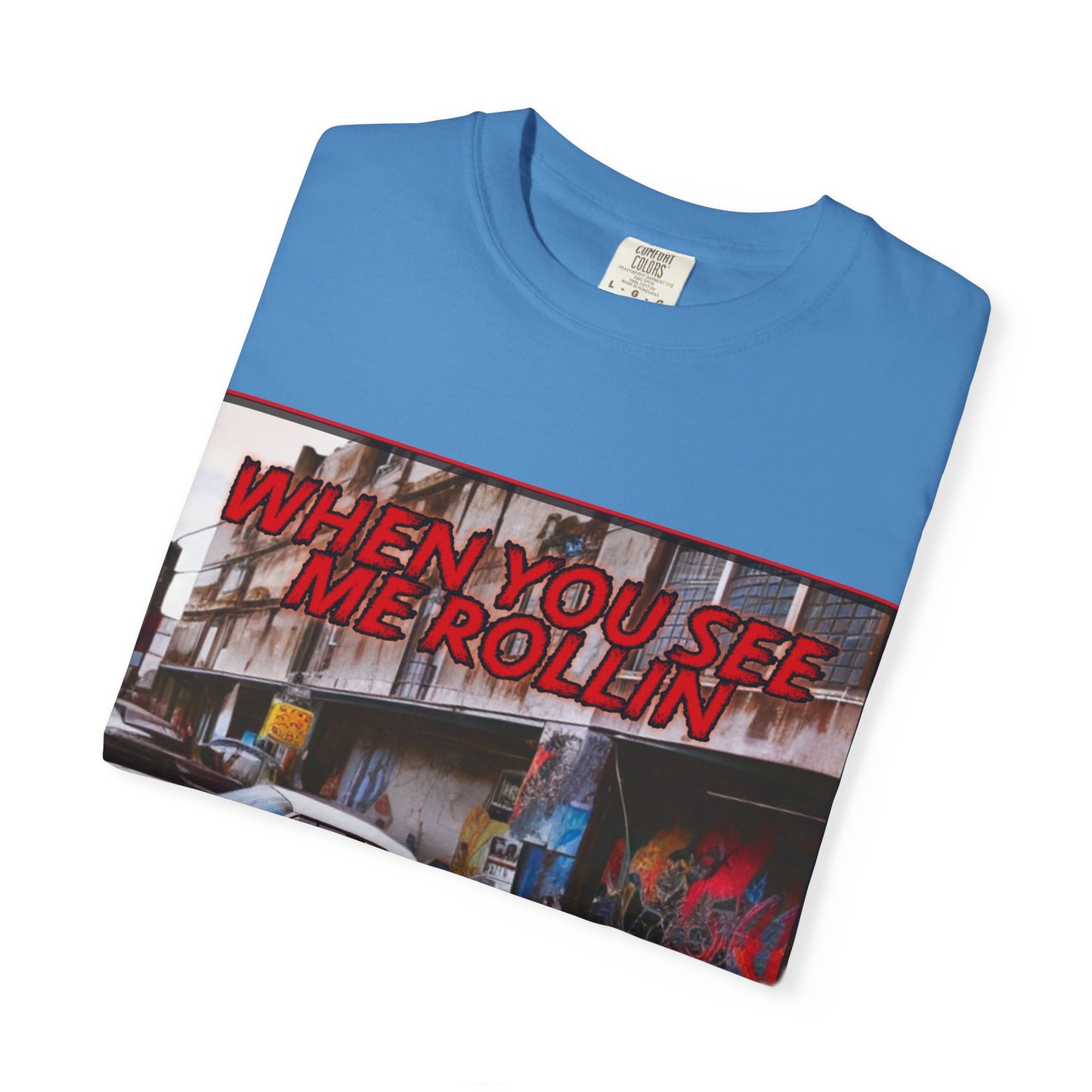 Retro Vibe Unisex T-Shirt - When You See Me Rollin, Streetwear, Gift for Him, Music Lover Tee, Casual Graphic Shirt