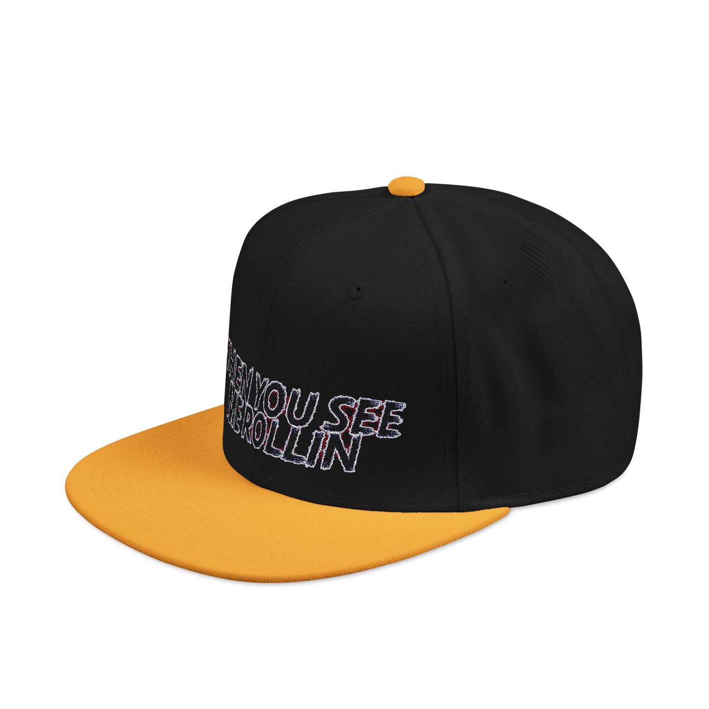 Embroidered Snapback Cap | Trendy Streetwear Hat | Gift for Him, Birthday Accessory, Casual Style, Fun Sayings Cap