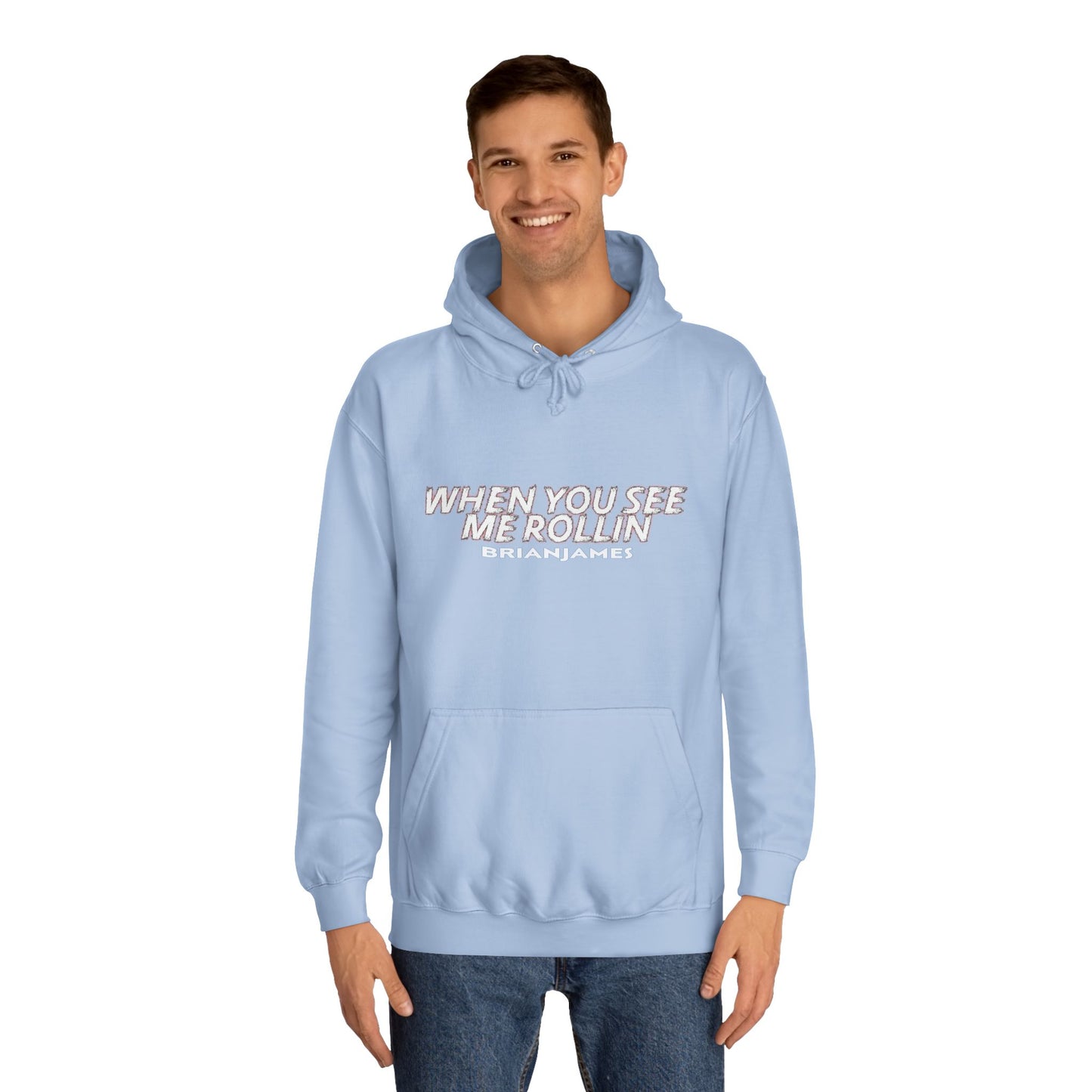 Cool College Hoodie, Streetwear, Unisex Hoodie, Casual Wear, Gift for Students, Trendy Hoodie, Birthday Gift