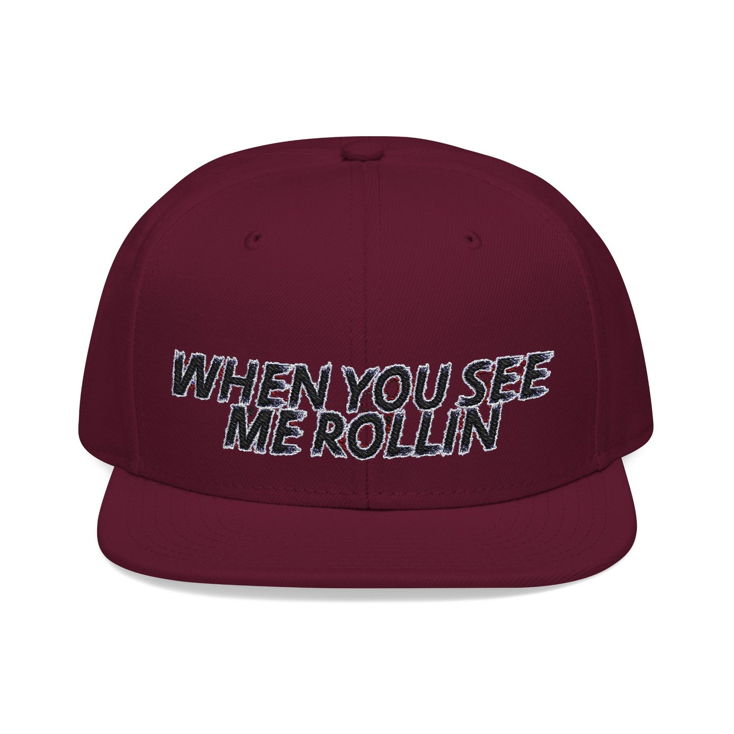 Embroidered Snapback Cap | Trendy Streetwear Hat | Gift for Him, Birthday Accessory, Casual Style, Fun Sayings Cap