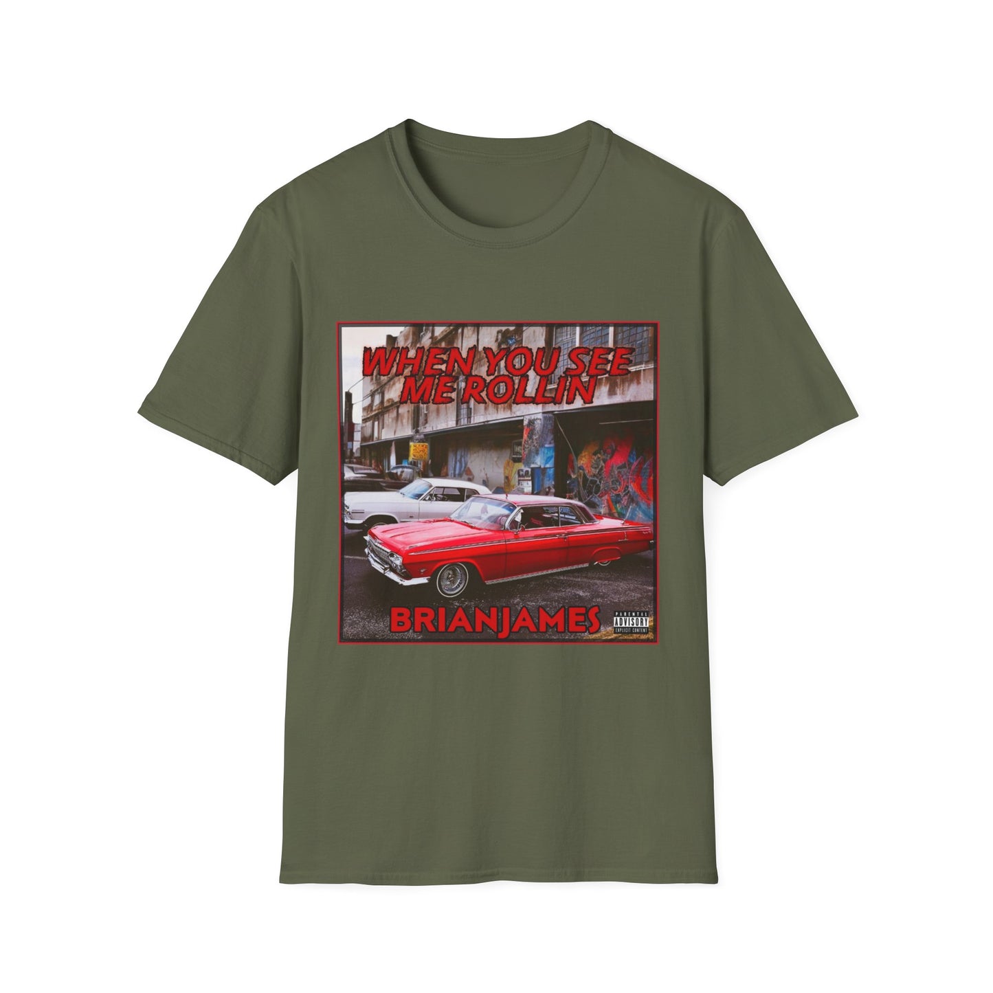 Cool Graphic T-Shirt: Perfect for Car Enthusiasts, Urban Fashion, Casual Wear, Music Lovers, Street Style, Gifts for Him/Her