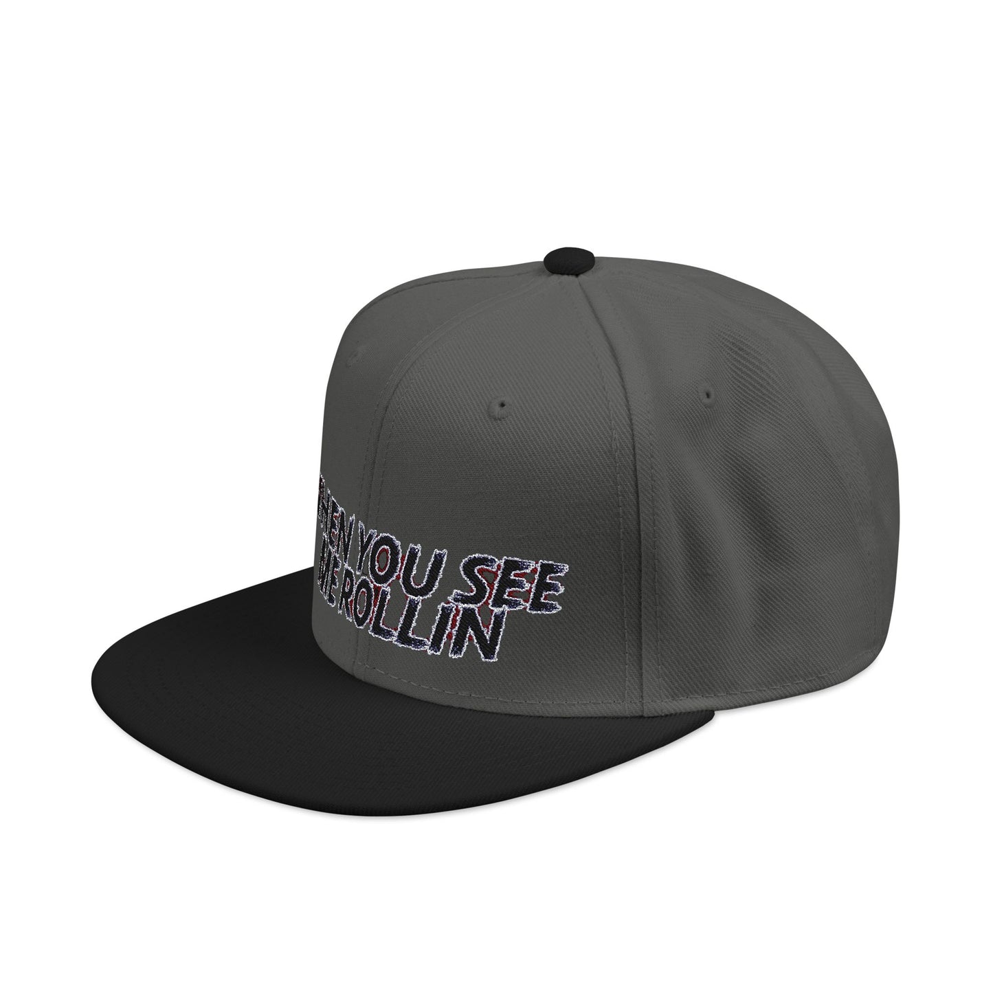 Embroidered Snapback Cap | Trendy Streetwear Hat | Gift for Him, Birthday Accessory, Casual Style, Fun Sayings Cap
