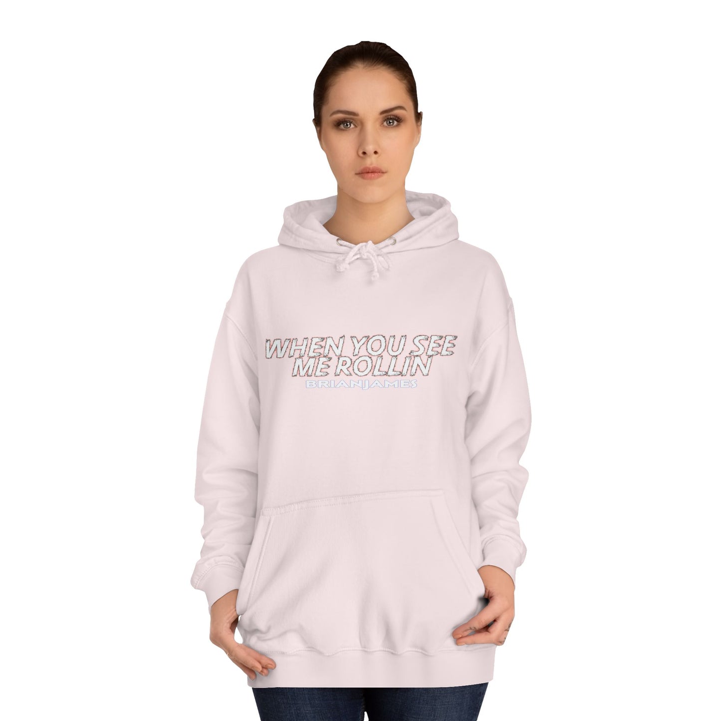 Cool College Hoodie, Streetwear, Unisex Hoodie, Casual Wear, Gift for Students, Trendy Hoodie, Birthday Gift