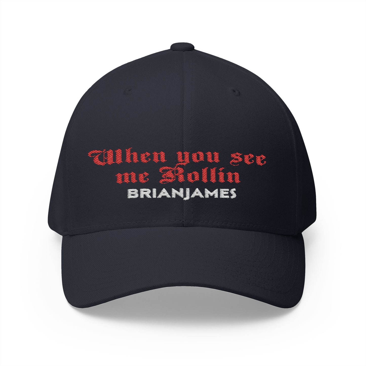 Embroidered Funny Cap - "When You See Me Rollin" - Trendy Fashion Accessory, Gift for Friends, Casual Wear, Summer Style