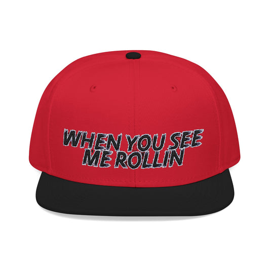 Embroidered Snapback Cap | Trendy Streetwear Hat | Gift for Him, Birthday Accessory, Casual Style, Fun Sayings Cap
